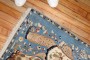 Blue Persian Nain Rug No. j1010