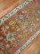 Antique  Orange Coral Oushak Runner No. j1049