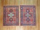 Pair of Antique Persian Serapi Rugs No. j1052