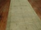 Beige and Green Chinese Gallery Corridor Rug No. j1069