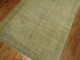 Beige and Green Chinese Gallery Corridor Rug No. j1069