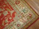 Antique Coral Red Oushak Rug No. j1073