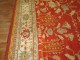 Antique Coral Red Oushak Rug No. j1073