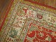 Antique Coral Red Oushak Rug No. j1073