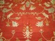 Antique Coral Red Oushak Rug No. j1073