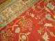 Antique Coral Red Oushak Rug No. j1073