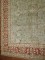 Light Green Tabriz Rug No. j1077