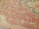 Soft Rose Pink Antique Oushak Rug No. j1284