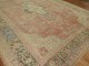 Soft Rose Pink Antique Oushak Rug No. j1284