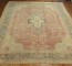 Soft Rose Pink Antique Oushak Rug No. j1284