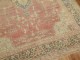 Soft Rose Pink Antique Oushak Rug No. j1284