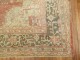 Soft Rose Pink Antique Oushak Rug No. j1284