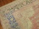 Soft Rose Pink Antique Oushak Rug No. j1284