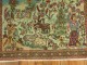 Vintage Persian Pictorial Tabriz Rug No. j1320