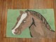 American Hooked Horse Pictorial Rug No. j1432