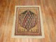 Antique Qashqai Rug Stitched on Linen No. j1465