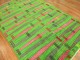 Neon Green Turkish Deco Rug No. j1526