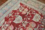 Bright Red Icy Blue Persian Rug No. j1558