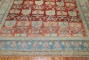 Bright Red Icy Blue Persian Rug No. j1558