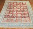 Bright Red Icy Blue Persian Rug No. j1558