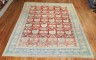 Bright Red Icy Blue Persian Rug No. j1558