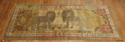 Anatolian Double Lion Pictorial Gallery Rug No. j1567