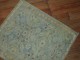 Powder Blue Antique Square Persian Square Mat Rug No. j1585