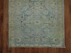 Powder Blue Antique Square Persian Square Mat Rug No. j1585