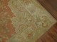 Coral Orange Antique Oushak Rug No. j1594