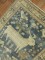 Decorative Pictorial Sheep Blue Turkish  Anatolian Rug No. j1596