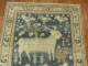 Decorative Pictorial Sheep Blue Turkish  Anatolian Rug No. j1596