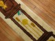 Grandfather Clock Vintage Rug No. j1610