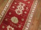 Red Antique Turkish Oushak Runner No. j1617