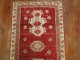 Red Antique Turkish Oushak Runner No. j1617