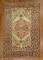 Ivory Field Turkish Sivas Scatter Rug No. j1618