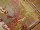Fluorescent Color Karabagh Pictorial Rug No. j1674