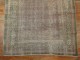 Worn Dusty Pink Persian Square Rug No. j1816