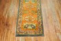 Bright Orange Antique Oushak Runner No. j1838