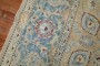 Persian Tabriz Beige Blue Teal Antique Rug No. j1839