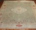 Celadon Green Antique Turkish Oushak Rug No. j1926