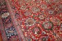 Red Blue Traditional Mahal Rug No. j1945