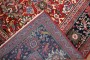 Red Blue Traditional Mahal Rug No. j1945