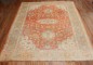 Orange Peel Antique Oushak Rug No. j1994