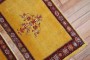 Whimsical Pair of Yellow Persian Ferehan Mats No. j2038