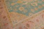 Green Pink Oversize Antique Turkish Oushak Rug No. j2075