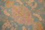 Green Pink Oversize Antique Turkish Oushak Rug No. j2075