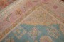 Green Pink Oversize Antique Turkish Oushak Rug No. j2075