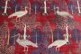 Traditional Extraordinary Crane Persian Tabriz Carpet No. j2079