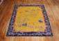 Golden Rod Pictorial Animal Chinese Art Deco Rug No. j2110