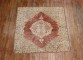 Square Antique Turkish Oushak Rug No. j2124